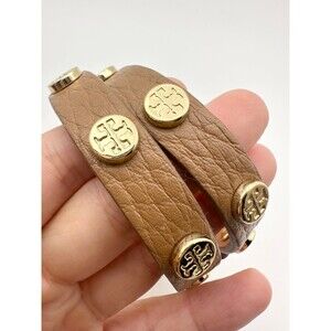 Tory Burch double wrap logo bracelet
